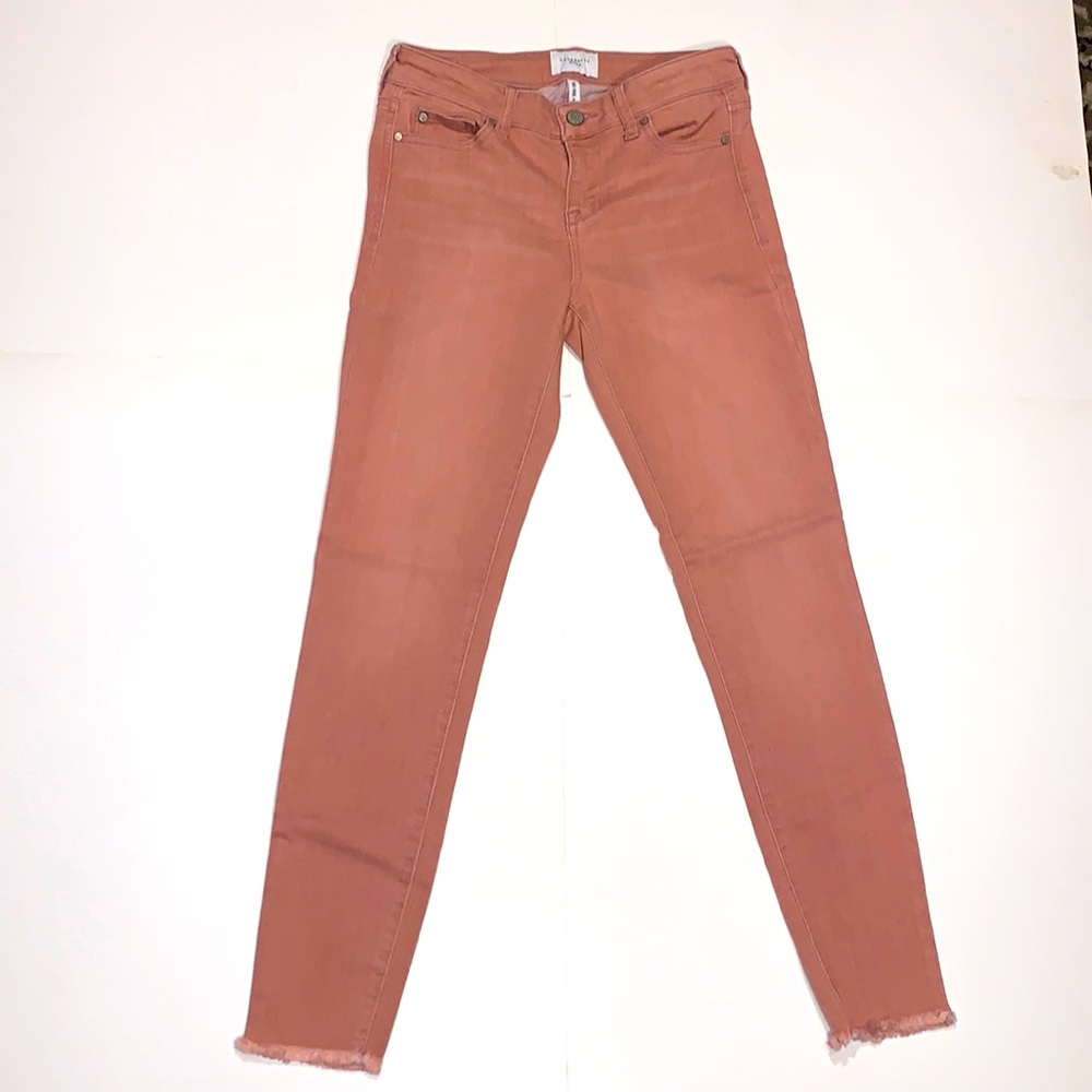 CELEBRITY PINK MID RISE ANKLE SKINNY JEANS 3/26